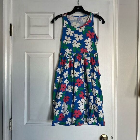 Hanna Andersson Other - Hanna Andersson Girls Floral Racer Back Dress Size 12 Multicolor